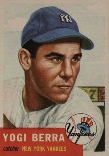 1953 Topps #104 Yogi Berra Baseball Card