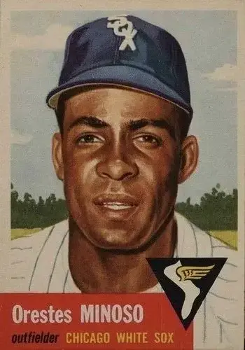 1953 Topps #66 Minnie Minoso Baseball Card