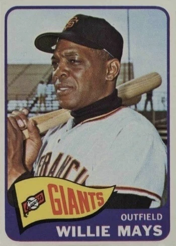 1965 Topps #250 Willie Mays Baseball Card
