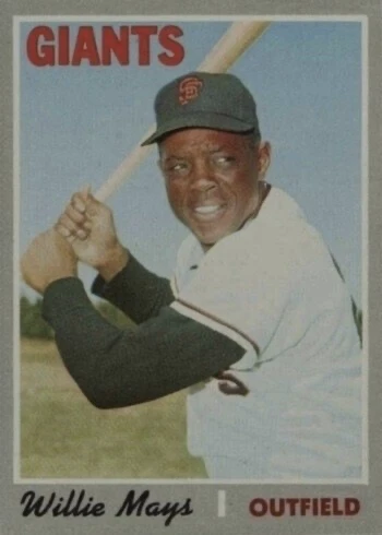 1970 Topps #600 Willie Mays Baseball Card