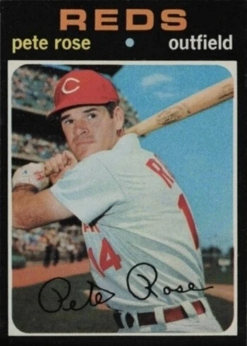 1971 Topps #100 Pete Rose Baseball Card