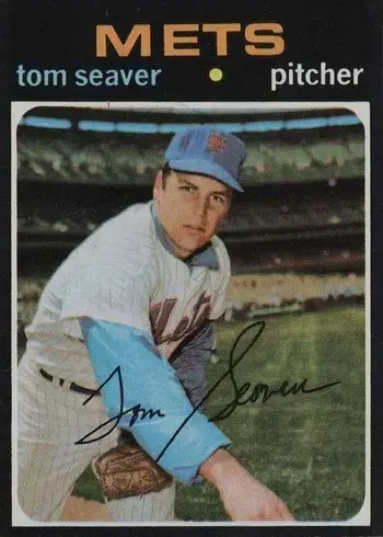1971 Topps #160 Tom Seaver Baseball Card