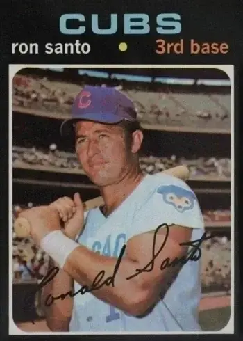 1971 Topps #220 Ron Santo Baseball Card
