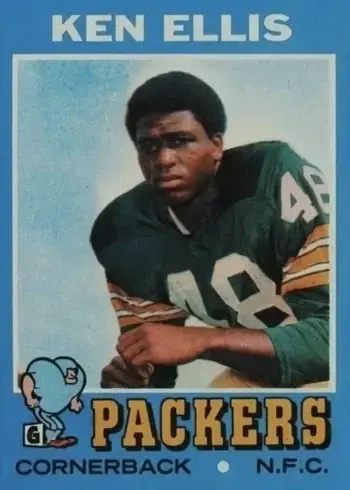 1971 Topps #224 Ken Ellis Football Card