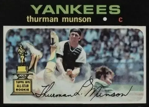 1971 Topps #5 Thurman Munson Baseball Card