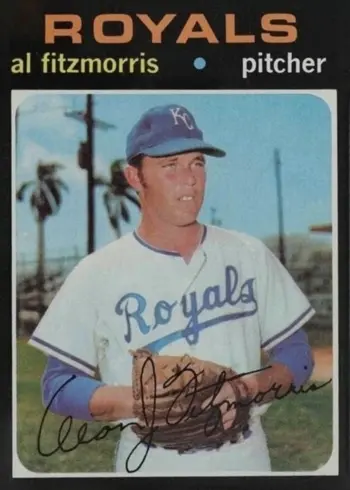 1971 Topps #564 Al Fitzmorris Baseball Card