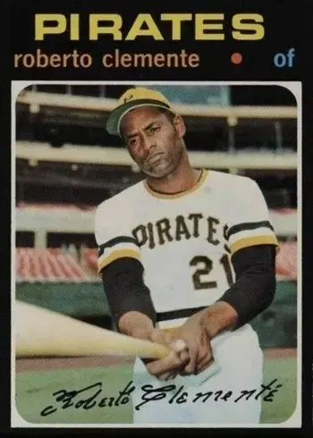 1971 Topps #630 Roberto Clemente Baseball Card
