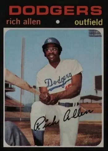 1971 Topps #650 Rich Allen Baseball Card