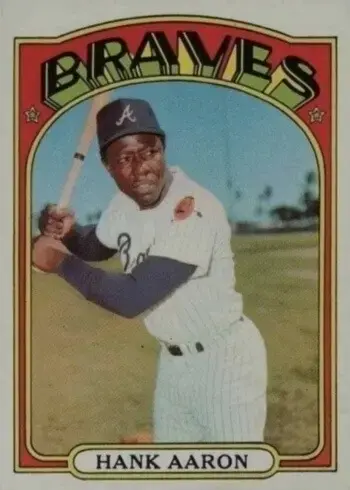 1972 Topps #299 Hank Aaron Baseball Card