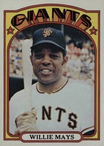 1972 Topps #49 Willie Mays Baseball Card
