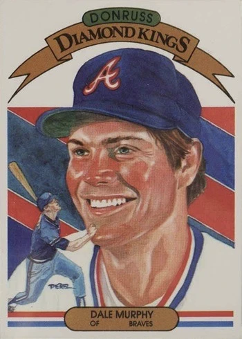 1983 Donruss #12 Dale Murphy Baseball Card