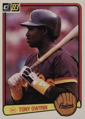 1983 Donruss #598 Tony Gwynn Rookie Card