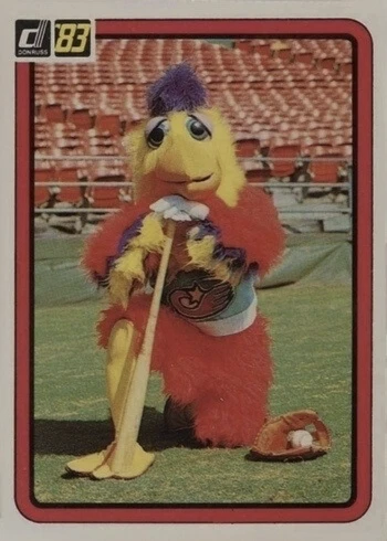 1983 Donruss #645 San Diego Chicken Baseball Card