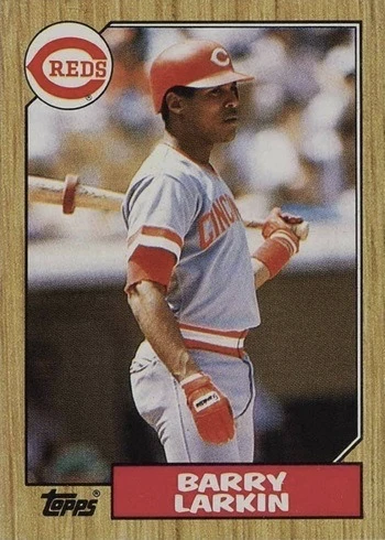 1987 Topps #648 Barry Larkin Rookie Card