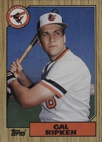 1987 Topps #784 Cal Ripken Jr. Baseball Card