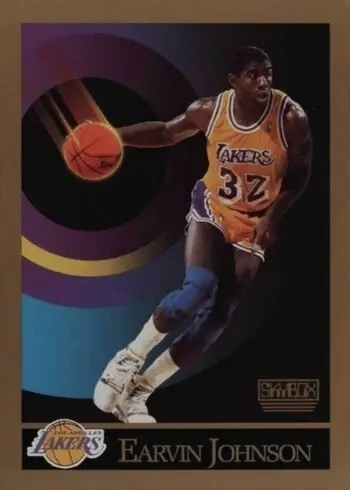 1990 SkyBox #138 Magic Johnson Basketball Card
