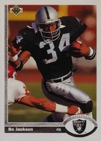 1991 Upper Deck #155 Bo Jackson Football Card