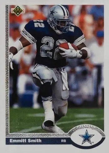 1991 Upper Deck #172 Emmitt Smith Football Card