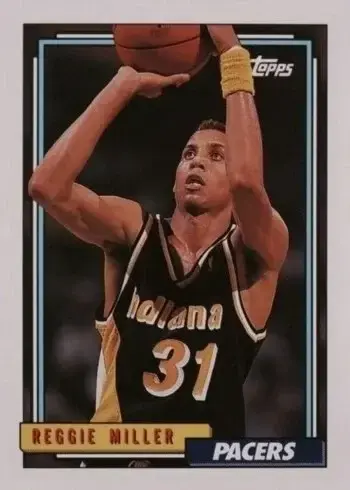 1992 Topps #193 Reggie Miller Basketball Card