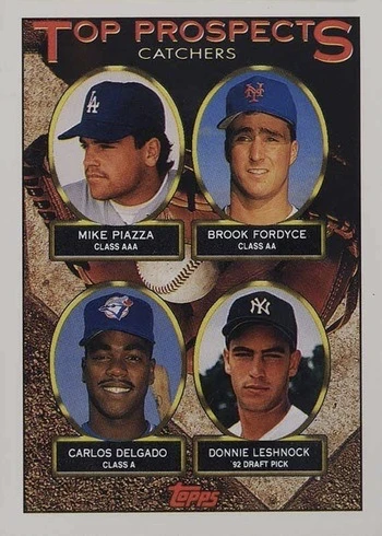 1993 Topps #701 Mike Piazza