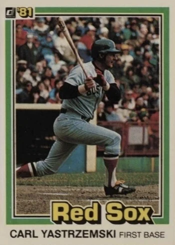 1981 Donruss #94 Carl Yastrzemski Baseball Card
