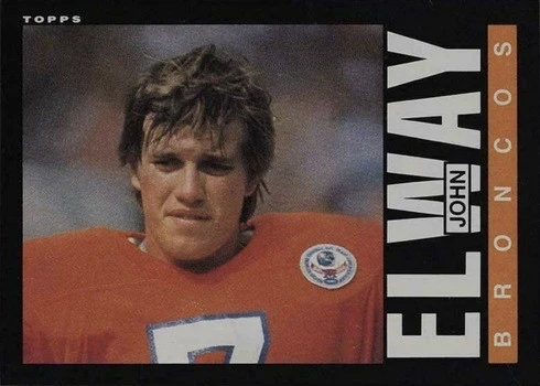 1985 Topps #238 John Elway Football Card