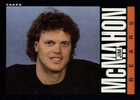 1985 Topps #31 Jim McMahon Football Card