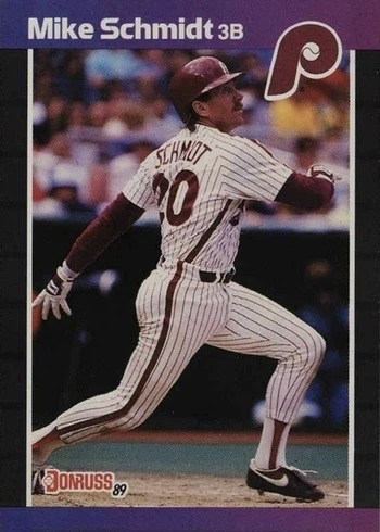 1989 Donruss #193 Mike Schmidt Baseball Card