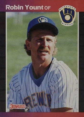 1989 Donruss #55 Robin Yount Baseball Card