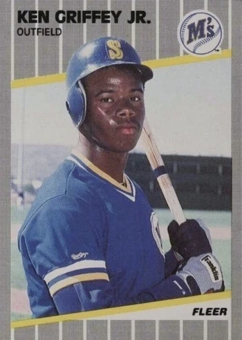 1989 Fleer #548 Ken Griffey Jr. Rookie Card