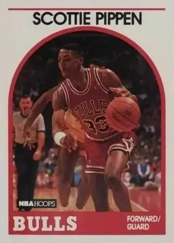 1989 NBA Hoops #244 Scottie Pippen Basketball Card