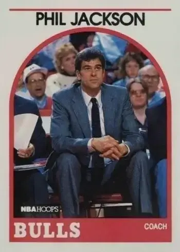 1989 NBA Hoops #266 Phil Jackson Basketball Card