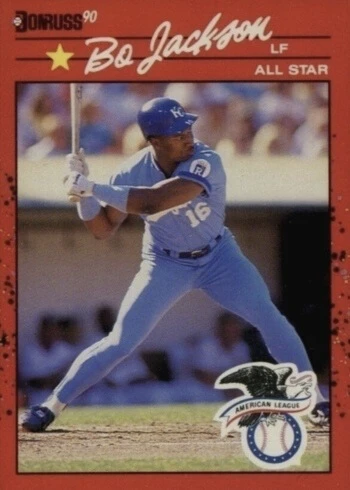 1990 Donruss #650 Bo Jackson Baseball Card