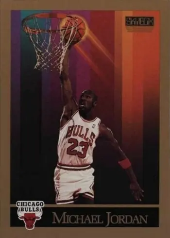 1990 SkyBox #41 Michael Jordan Basketball Card