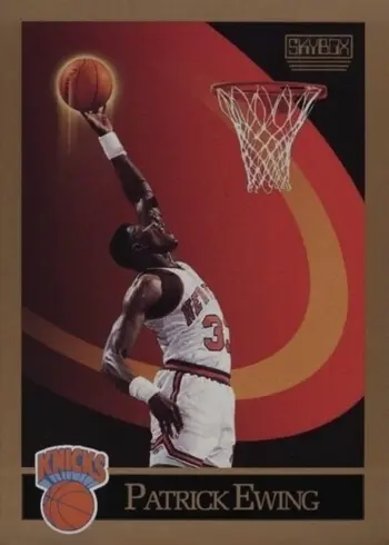 1990 SkyBox #187 Patrick Ewing Basketball Card