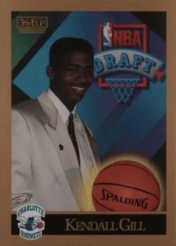 1990 SkyBox #356 Kendall Gill Rookie Card