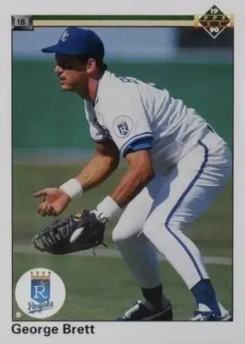 1990 Upper Deck #124 George Brett Baseball Card
