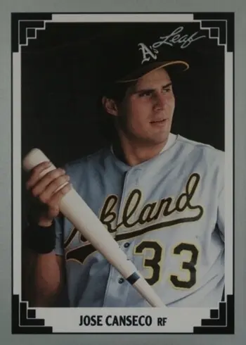 1991 Leaf #182 Jose Canseco Baseball Card