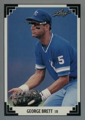 1991 Leaf #335 George Brett Baseball Card