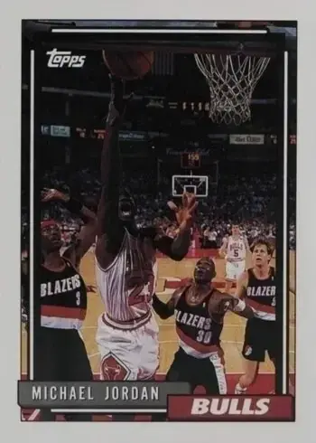 1992 Topps #141 Michael Jordan Basketball Card