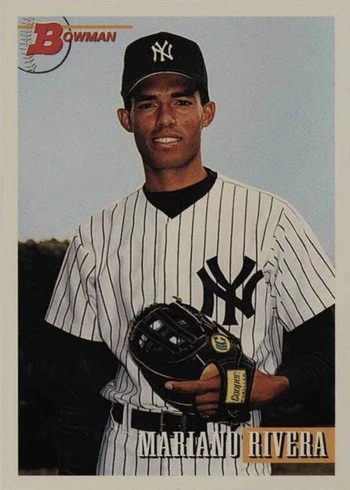 1993 Bowman #327 Mariano Rivera Baseball Card
