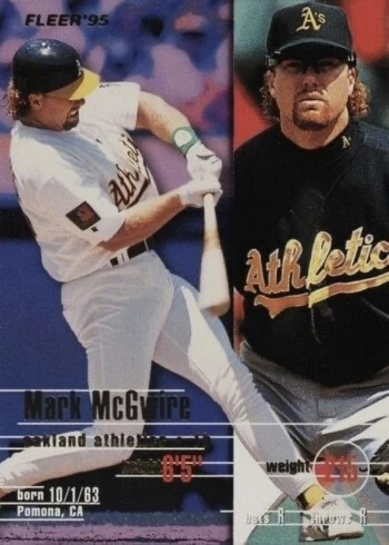 1995 Fleer #249 Mark McGwire Baseball Card