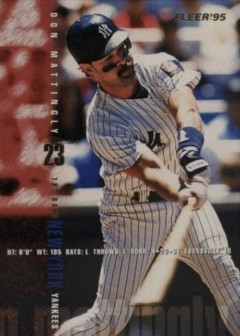 1995 Fleer #76 Don Mattingly Baseball Card