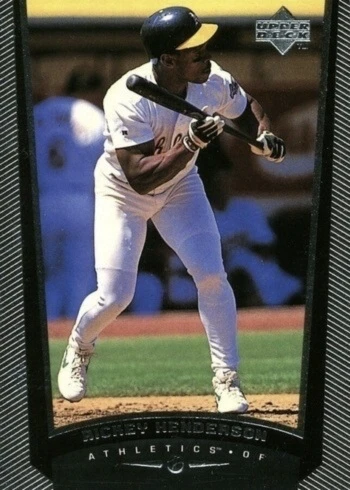 1999 Upper Deck #165 Rickey Henderson Baseball Card