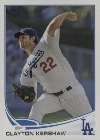 2013 Topps #22 Clayton Kershaw Baseball Card