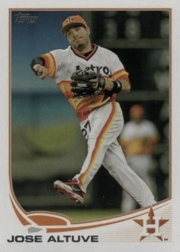 2013 Topps #227 Jose Altuve Baseball Card