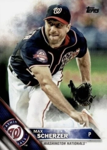 2016 Topps #209 Max Scherzer Baseball Card