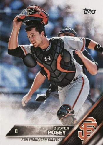 2016 Topps #300 Buster Posey Baseball Card