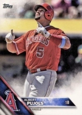 2016 Topps #500 Albert Pujols Baseball Card