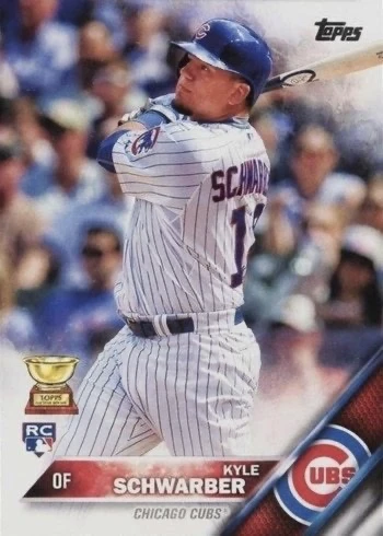 2016 Topps #66 Kyle Schwarber Rookie Card
